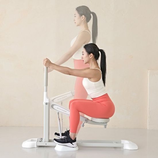 코칭 스쿼트 머신 힙업 허벅지 하체 운동 기구 HS1000