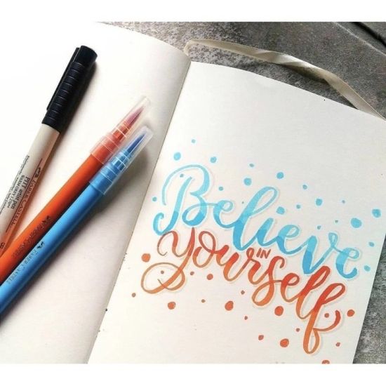 파버카스텔 캘리그라피 컬러 브러쉬/붓펜 12색 551512