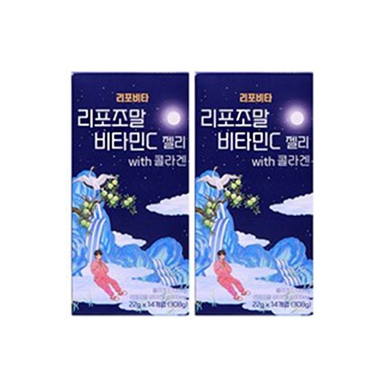 리포비타 리포조말 비타민C 젤리 22g 2박스 28개입