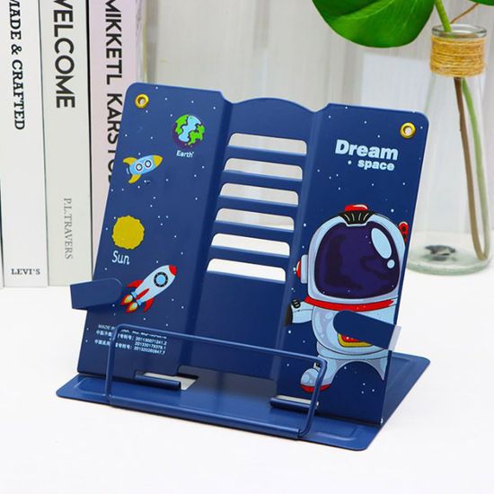 접이식 스틸 각도조절 캐릭터 독서대 2color