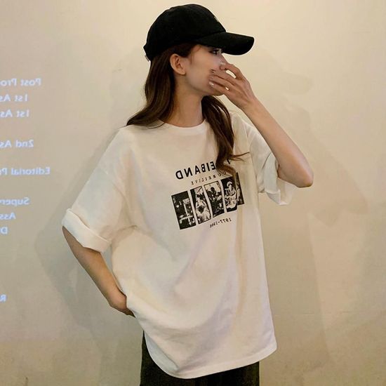 티셔츠 더밴드 박스 반팔 여성 크롭티(WF54F12)