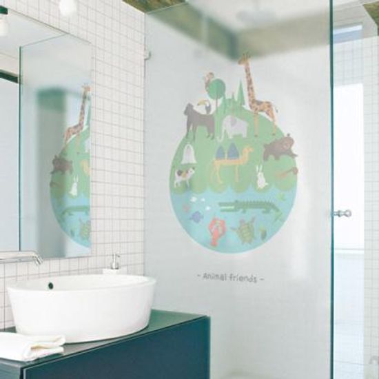 cm781-지구와동물친구_유리문시트지