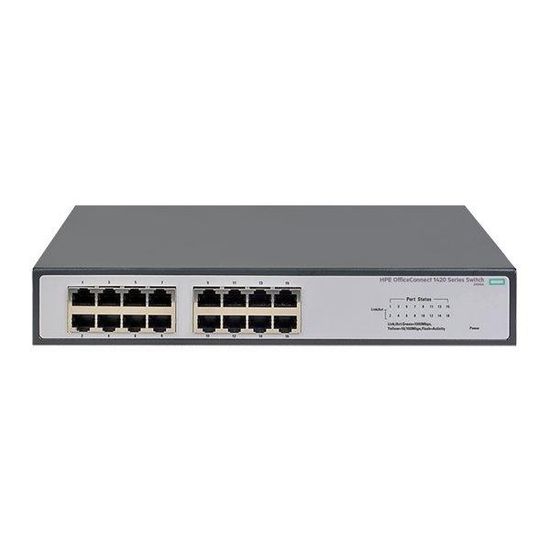 HPE  1420-16G JH016A 스위칭허브 16포트 기가