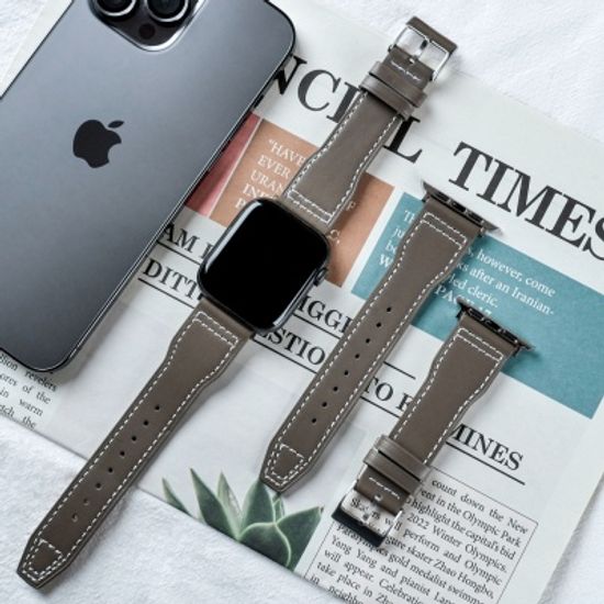 [오늘도착/필름증정]애플워치 블랑스티치 가죽 스트랩
