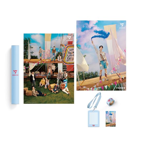 세븐틴 HEAVEN 포스터 패키지