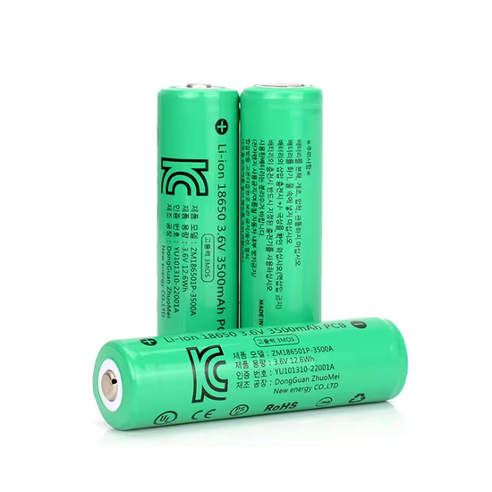 18650 리튬이온 고출력 3500mAh 리튬배터리 충전식