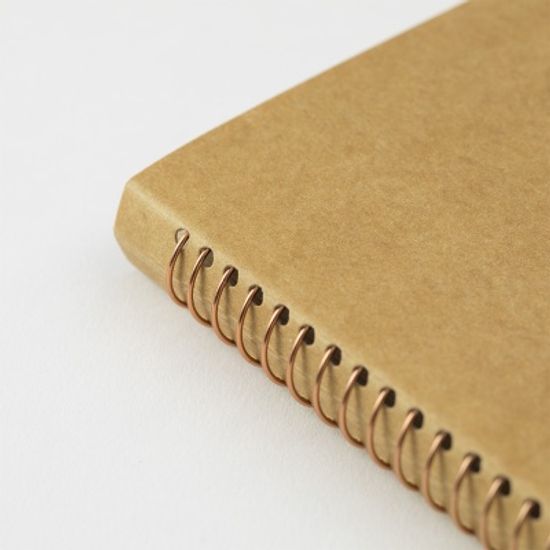 SPIRAL RING NOTEBOOK (B6) DW Kraft