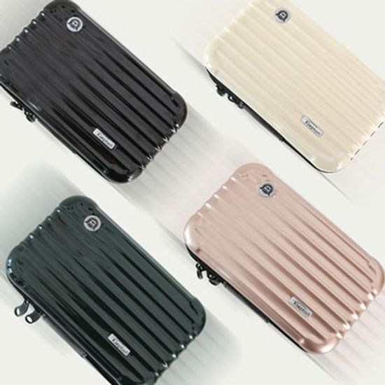 클렙튼 여행용 하드캐리어 미니파우치 4종