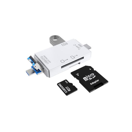 [1+1] 6in1 SD/TF USB형 멀티리더기 C-OTG3