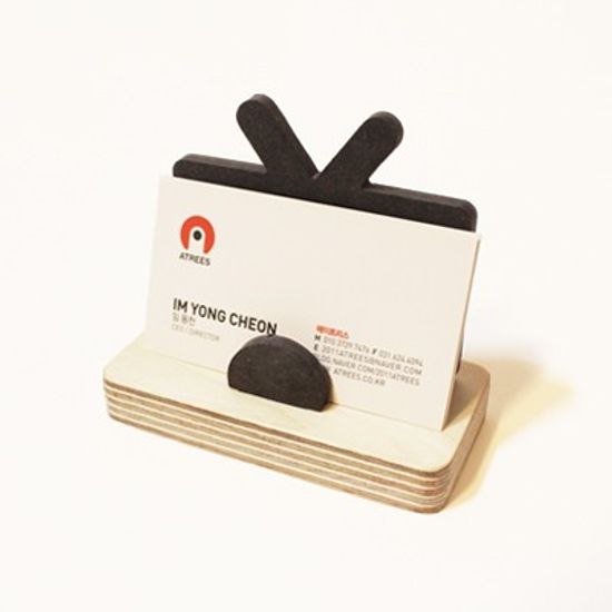 Business Card Holder- TV TV 명함꽂이