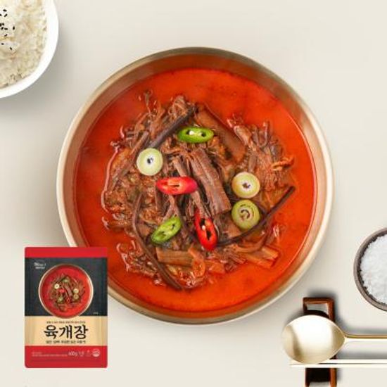 [미미의밥상] 정성담아 끓인 전통 육개장 600gx5팩