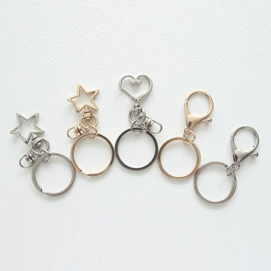 키링 열쇠고리 부자재 재료 만들기 오링 고리 체인