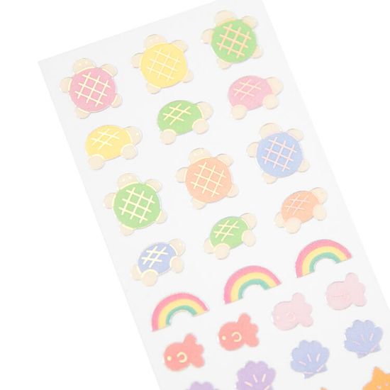 아트박스 엉금이 은박 씰스티커