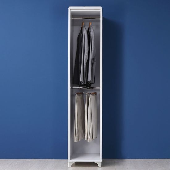 쥬니 간이 서랍 원룸 싱글 학생 오픈형 옷장 (착불)