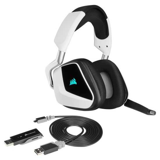 커세어 무선헤드셋 VOID ELITE WIRELESS WHITE
