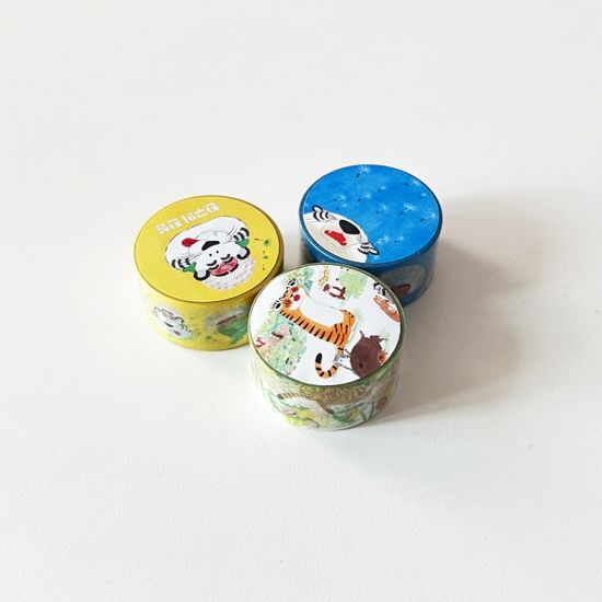 친구의전설 마스킹테이프(우리하얘졌어)