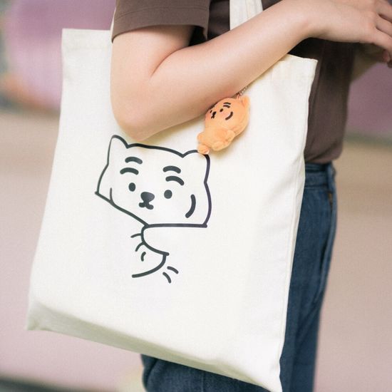 뚱랑이 숄더 에코백 2종