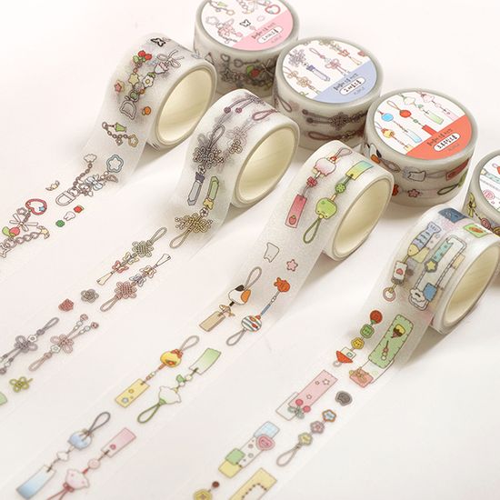 드롭 키스컷 테이프 (4종)