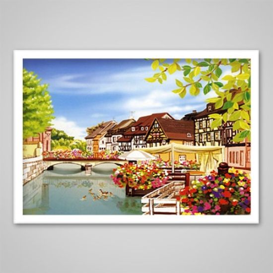 1000조각 직소퍼즐▶ 주인공이 되는 마을 콜마르 (OMP1020)