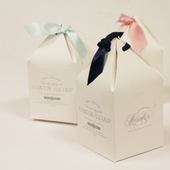 아이씨엘 삼각 - Silver White lovely thank (2set)