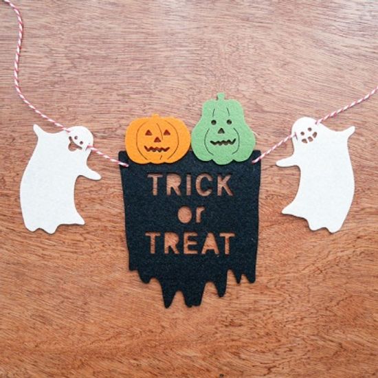 할로윈 트릭 오어 트릿 미니 도어데코 