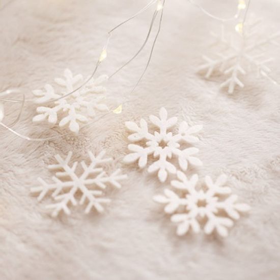 펠트 눈결정체10P