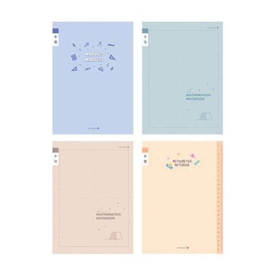 1000 초등 3-6 수학노트 색상랜덤 모닝글로리[WC1D6B0