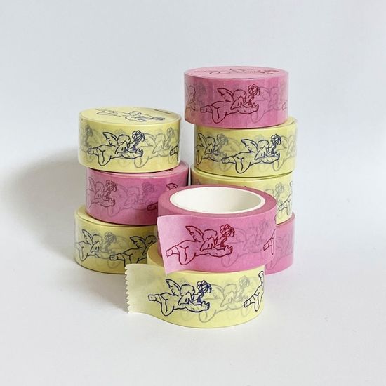 마이시리즈 엔젤 마스킹테이프 빈티지 드로잉 마테