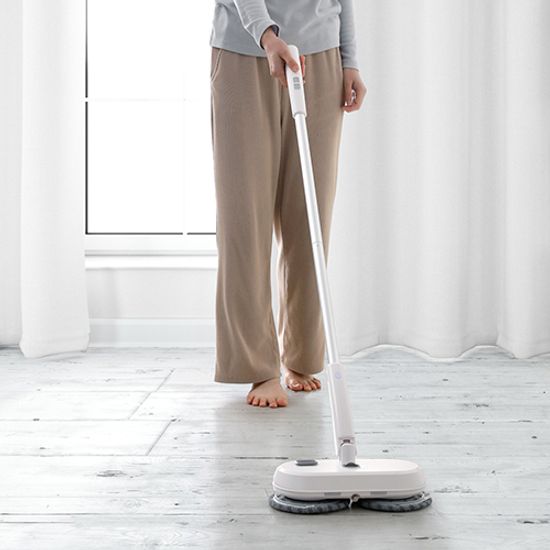 퀴즈 무선 살균 듀얼 물걸레 청소기 ES-350W