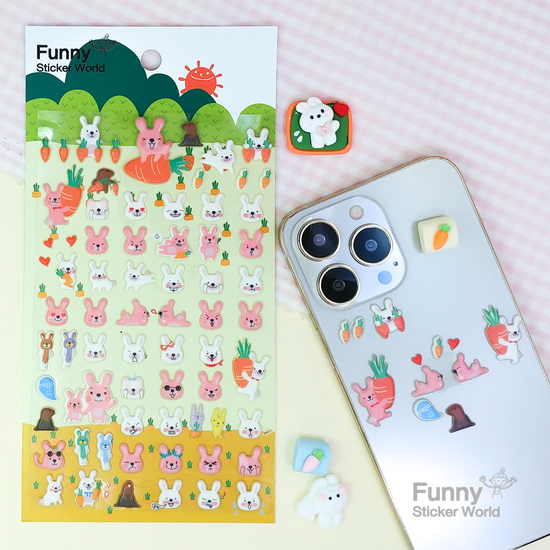 퍼니스티커 C509.4 사토끼 캐스팅 스티커