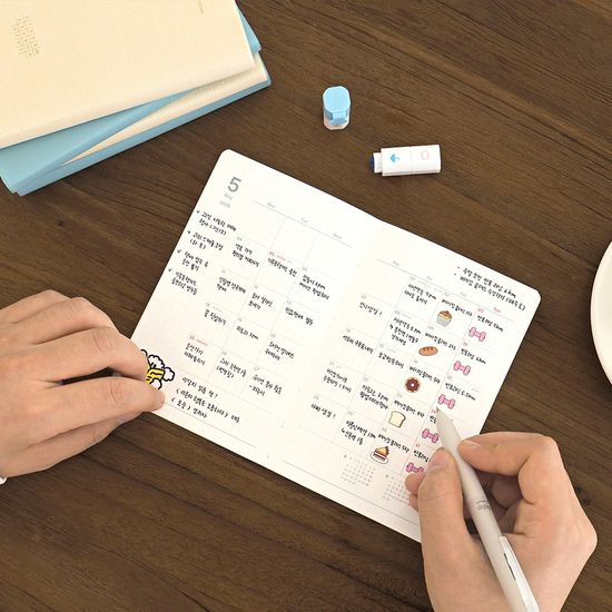 오첵 2026 날짜형 포켓위클리 핸디다이어리