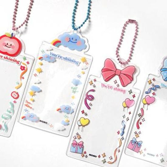 투명 포토카드 홀더