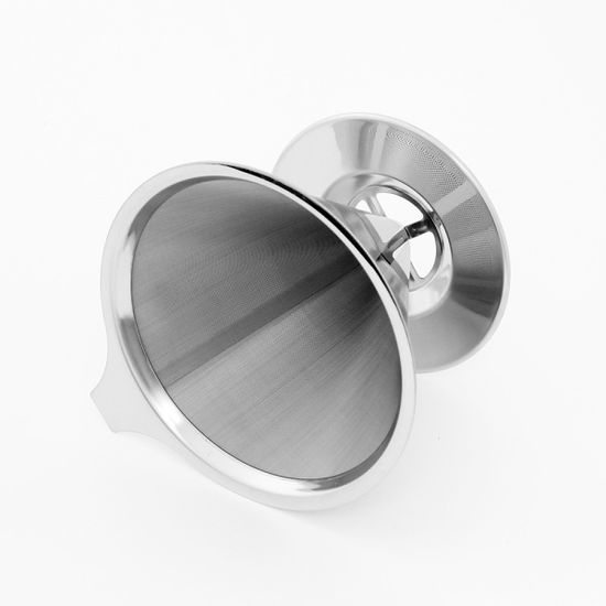 여과지가 필요없는 스텐 커피 드리퍼 핸드드립