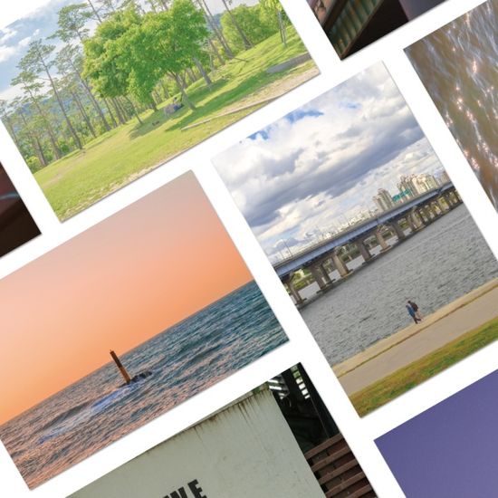 광배군 51작품 무지 빅 엽서 감성 일러스트 그림 1매