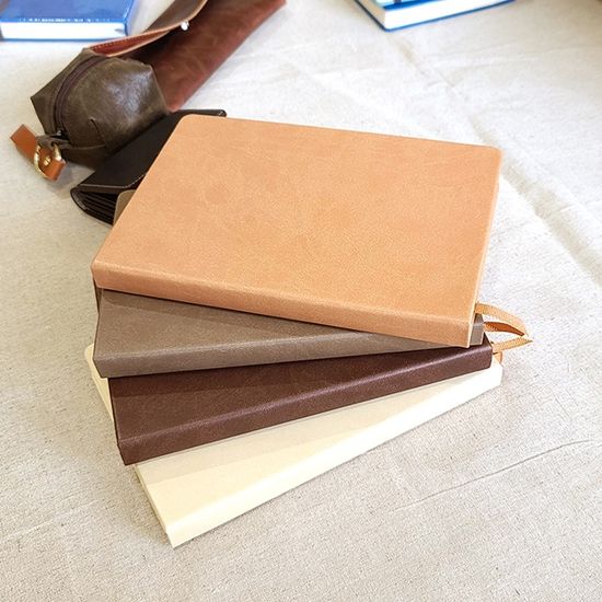 2026 속지선택 하드커버 양장다이어리 - 비벨브라운