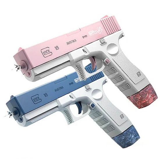 2 Type 탄창 전자 자동 글록 권총 워터건 방수 물총