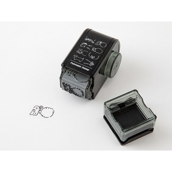 Paintable Rotating Stamp Dial - Speech Bubble
