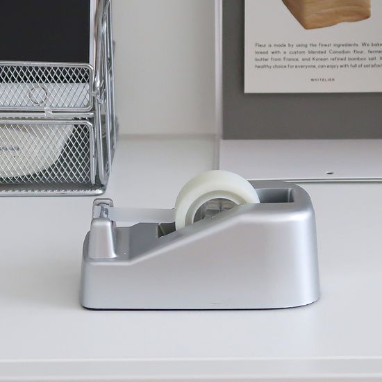 실버 테이프 디스펜서 컷팅기 테이프커터