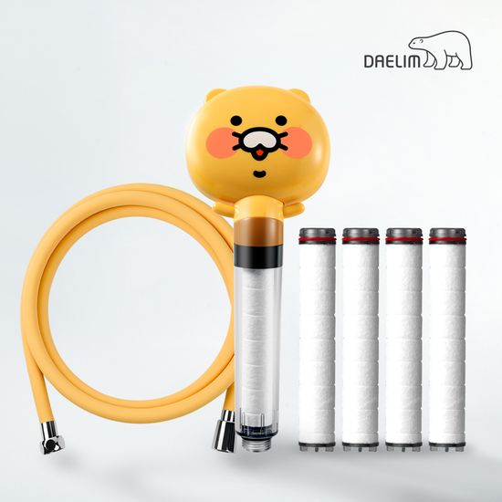 필터샤워기 춘식이 완벽세트 [본품+샤워줄+필터1box]