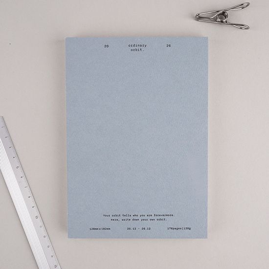 [대시앤도트]2026 오디너리 오르빗 다이어리(날짜형)