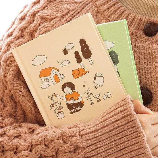 <마음챙김> 다정한 질문북 (40가지 Q&A 감정일기)