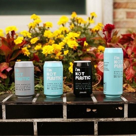 식물성 원료 옥수수로 만든 텀블러 에코캔 ECO-CAN 420ml