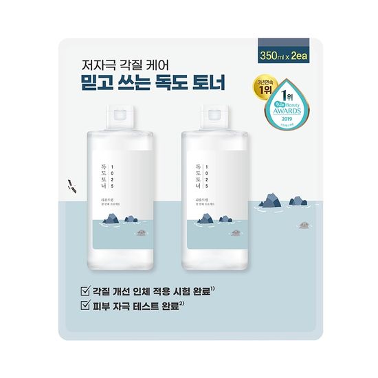 라운드랩 독도 토너 350ml x 2 각질케어