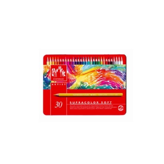 까렌다쉬 수채용-수프라컬러 30색 메탈박스 3888.330