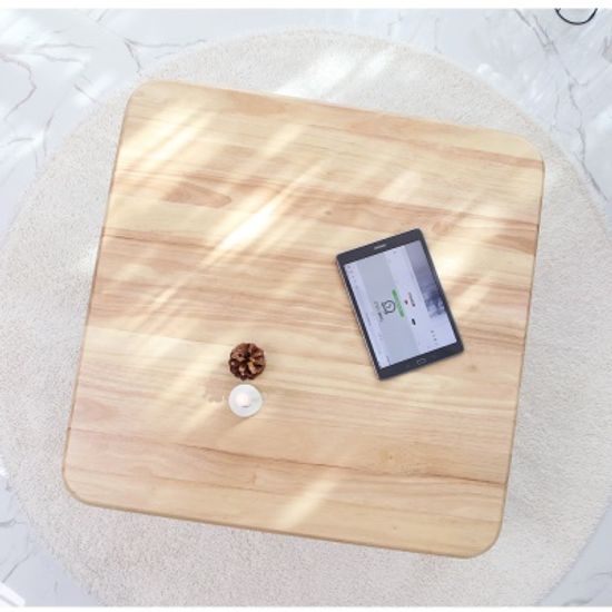 [벤트리] 접이식 원목 브런치 테이블 3size