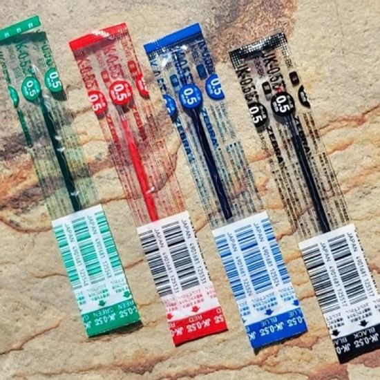 제브라 사라사 0.5mm 3색볼펜 리필심 JK-0.5 1개