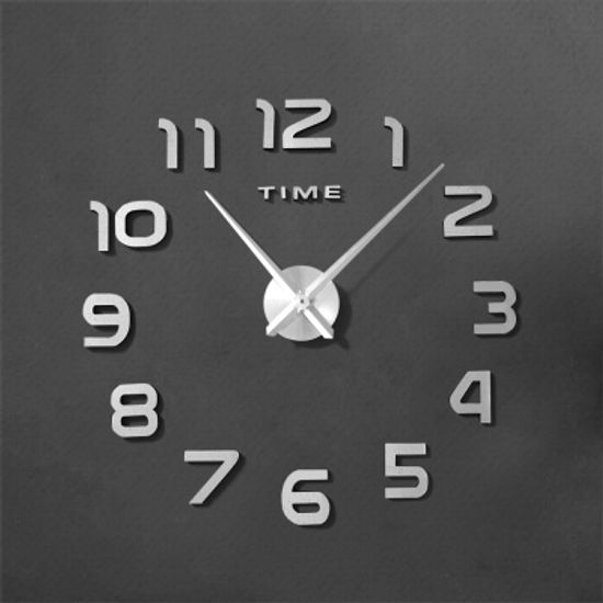 숫자 인테리어 벽시계/무소음 벽걸이시계 DIY벽시계
