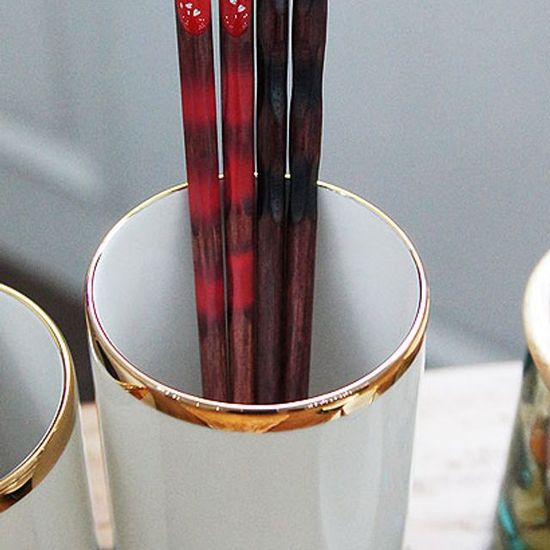 화려한 꽃패턴 플라워 커플 젓가락 2인세트(W2736BC)