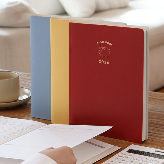 2026 생활의 온도 커버형 가계부 (날짜형)