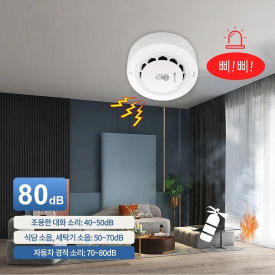 유니콘 IOT 온도 습도 연기 감지센서 감지기/ 3 in 1 
